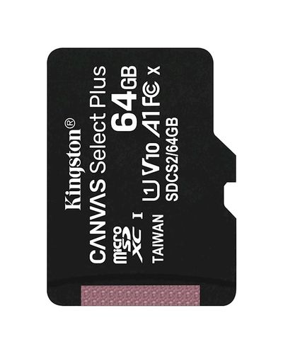 SD ბარათი Kingston 64GB microSDXC C10 UHS-I R100MB/s , 2 image - Primestore.ge