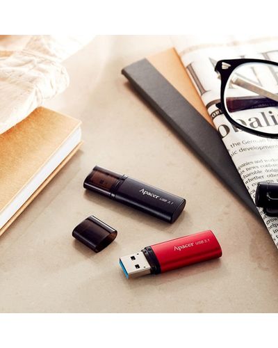 USB ფლეშ მეხსიერება Apacer 64GB USB 3.1 AH25B Red , 4 image - Primestore.ge
