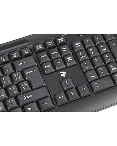 Keyboard 2E KM1040 Keyboard Membrane, 1.5m USB Black, 6 image