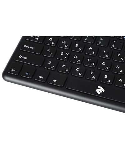 კლავიატურა Wireless Touch Keyboard 2E KT100 BLACK , 5 image - Primestore.ge