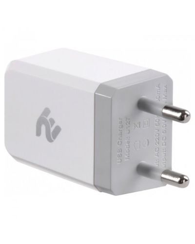 მობილურის დამტენი 2E Wall Charge USB Wall Charger USB:DC5V/2.1A, white  - Primestore.ge