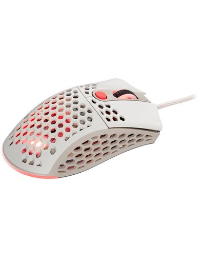 Mouse 2E MGHSPR-WT Gaming Mouse HyperSpeed Pro, RGB Retro USB White, 3 image