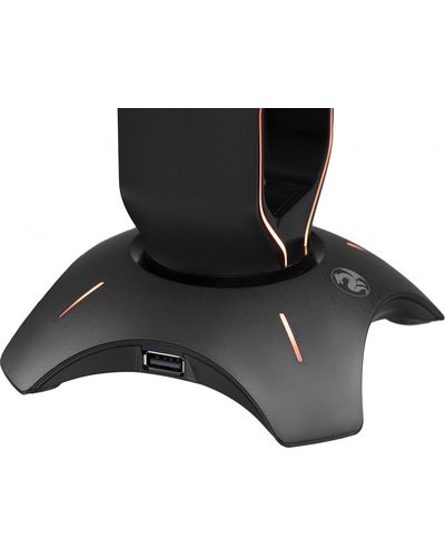 Stand 2E Gaming Headset Stand RGB USB Black (2E-GST310UB), 3 image