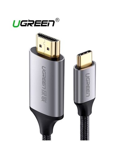 HDMI Cable Ugreen MM142 (50570) USB C HDMI Cable Type C to HDMI 1.5M Thunderbolt 3 for MacBook Samsung Galaxy S9 / S8 Huawei Mate 10 Pro P20 USB-C HDMI Adapter  Type C to HDMI Cable  1.5M