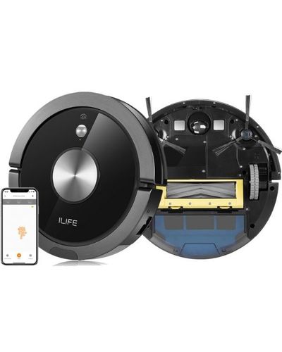 რობოტი მტვერსასრუტი სველი წმენდით ILIFE A9s Robot Vacuum Cleaner Vacuuming & Wibrating Mopping Smart APP Remote Control Camera Navigation , 3 image - Primestore.ge