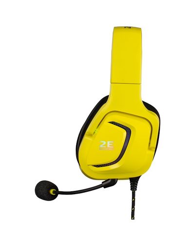 Headphone 2E HG340 Wired Gaming Headset RGB, USB 7.1, Yellow, 4 image