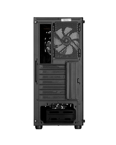 Case 2E G338 HEXAGON, Mid-Tower, ARGB, Gaming PC Case, Black, 2 image