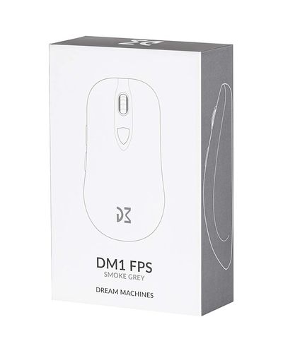 Mouse Dream Machines DM1FPS Wired Optical Gaming Mouse, USB, Gray, 7 image