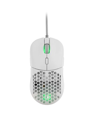 მაუსი 2E 2E-MGHDL-WT HyperDrive Lite Gaming Mouse, RGB, White , 2 image - Primestore.ge