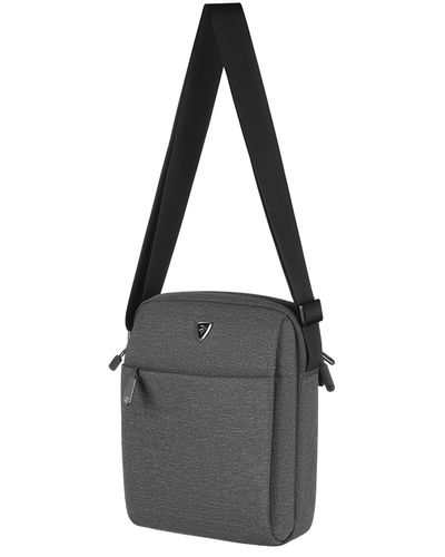 Laptop bag 2E Vertical Bag, Melange 10 ", Black, 5 image