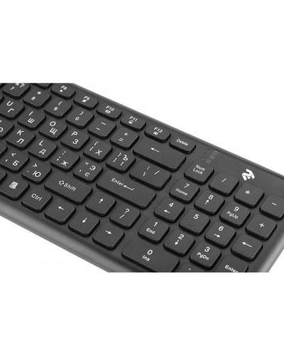 Keyboard 2E KS230WB, USB, Wireless Keyboard, Black, 4 image