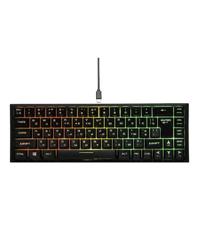 კლავიატურა 2E 2E-KG360UBK Gaming KG360 Wireless Keyboard, RGB, Black , 2 image - Primestore.ge