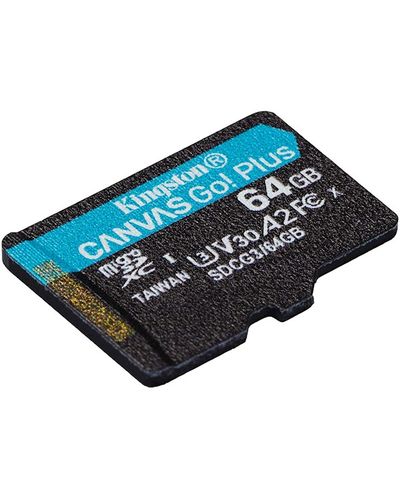 მეხსიერების ბარათი Kingston SDCG3/64GBSP 64GB microSDXC C10 UHS-I U3 A2 R170/W70MB/s , 3 image - Primestore.ge
