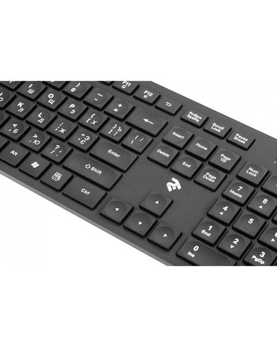 კლავიატურა + მაუსი 2E MK420WB, Wireless Keyboard and Mouse, Black , 4 image - Primestore.ge