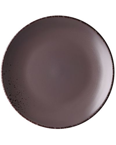 Plate Ardesto AR2926GMC Dinner Plate Lucca, 26 cm, Ceramics Gray Brown