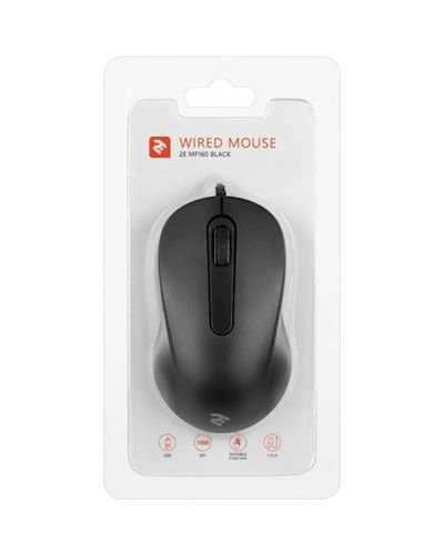 მაუსი 2E MF160UB, Wired Mouse, Black , 7 image - Primestore.ge