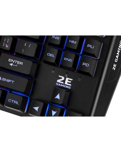 Keyboard 2E KG355 LED, USB, Wired, Gaming Keyboard Black, 6 image