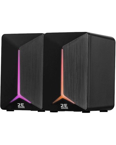 დინამიკი 2E SG300B Gaming Speakers 2.0 RGB, 3.5mm, Black  - Primestore.ge