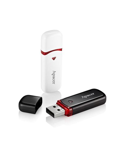 USB ფლეშ მეხსიერაბა Apacer USB2.0 Flash Drive AH333 64GB White , 3 image - Primestore.ge