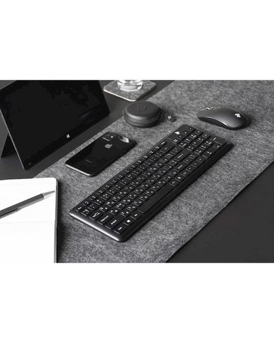 Keyboard 2E KS230WB, USB, Wireless Keyboard, Black, 5 image