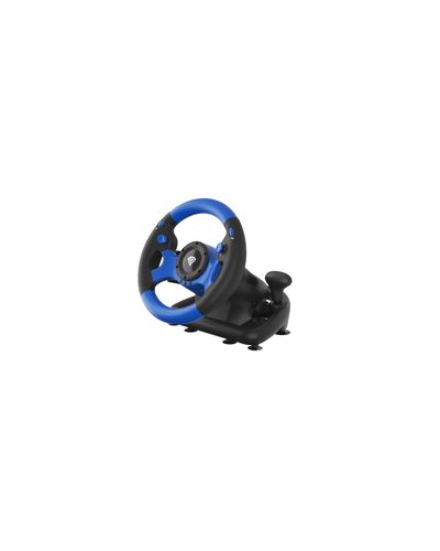 Toy steering wheel Genesis Seaborg 350 - Black / Blue, 3 image