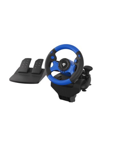 Toy steering wheel Genesis Seaborg 350 - Black / Blue
