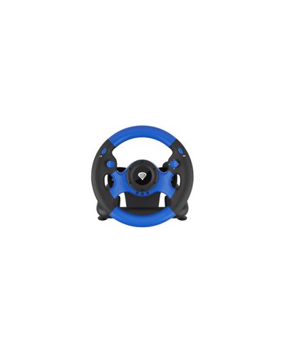 Toy steering wheel Genesis Seaborg 350 - Black / Blue, 4 image