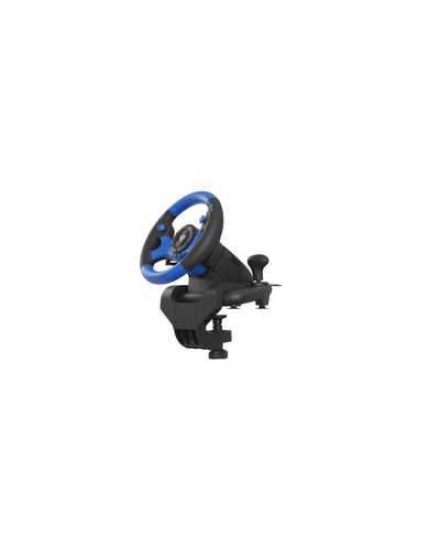 სათამაშო საჭე Genesis Seaborg 350 - Black/Blue , 2 image - Primestore.ge