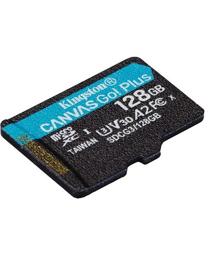 Memory card Kingston 128GB microSDXC C10 UHS-I U3 A2 R170 / W90MB / s Canvas Go Plus, 2 image