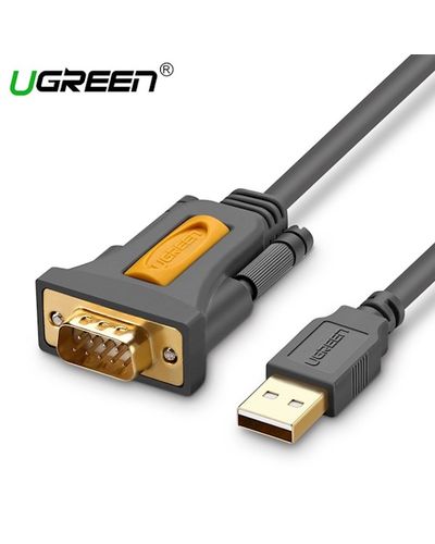ადაპტერი UGREEN CR104 (20222) USB to DB9 RS232 Adapter Cable 2m  - Primestore.ge