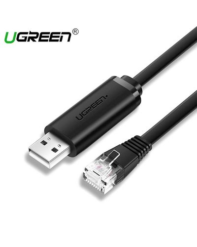 USB LAN cable UGREEN CM204 (50773) USB to RJ45 Console RS232 Cable Serial Adapter for Router 1.5m USB RJ 45 8P8C Console Converter USB Cable