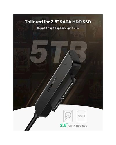 ადაპტერი UGREEN (70609) USB to SATA Adapter Cable for 2.5“ , 3 image - Primestore.ge