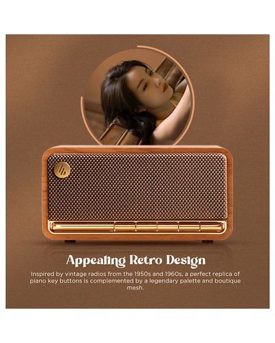 Speaker Edifier MP230, 20W, Bloototh, USB, micro SD, Portable Bluetooth Speaker, Brown, 5 image
