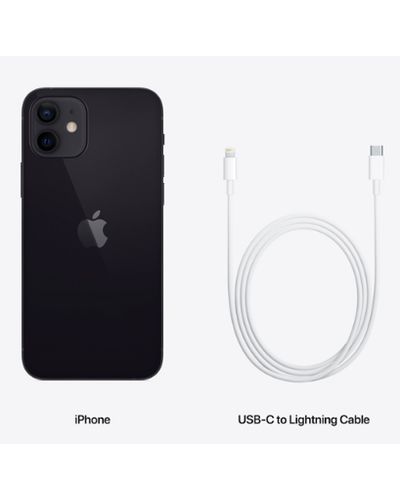 მობილური ტელეფონი Apple iPhone 12 Single Sim 64GB black , 2 image - Primestore.ge