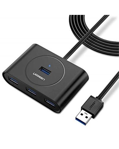 USB ჰაბი UGREEN CR113 (20290) NEW USB 3.0 4 Ports Hub w 0.5M , 2 image - Primestore.ge
