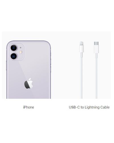 Mobile phone Apple iPhone 11 2020 Single Sim 64GB purple, 3 image