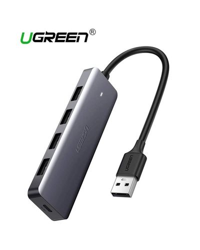 USB Hub UGREEN CM219 (50985) UGREEN USB 3.0 4 Ports USB Hub Gray