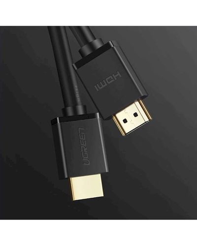 HDMI cable UGREEN HD104 (10110) HDMI Cable 2.0 Computer TV Engineering Decoration Line Hd 3D Visual Effect 10m (Black), 3 image