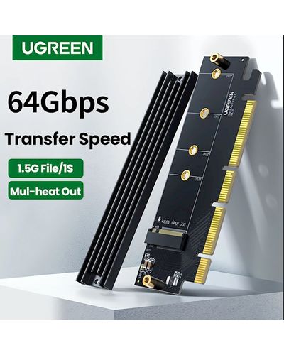 ადაპტერი Ugreen CM465 (30715), UGREEN PCIe 4.0(16×) to M.2 NVMe Expansion Card , 7 image - Primestore.ge