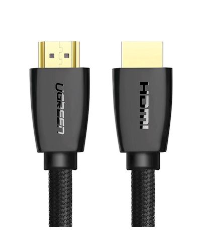HDMI cable UGREEN HD118 (40409) 4K UHD High Speed HDMI 2.0 Cable, 1.5m, Black, 4 image
