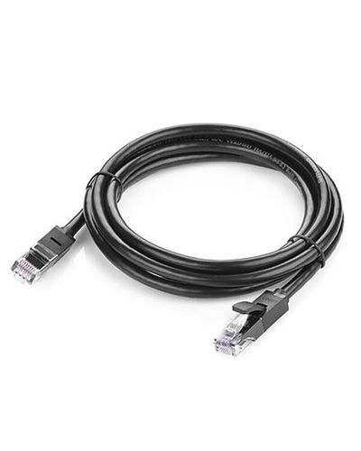 Network cable UGREEN NW102 (20162) Cat6 Patch Cord UTP Lan Cable 5m (Black), 2 image