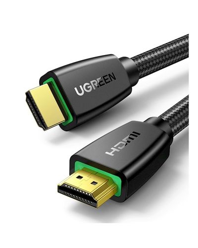 HDMI კაბელი UGREEN HD118 (40411) High-End HDMI Cable with Nylon Braid 3m (Black)  - Primestore.ge
