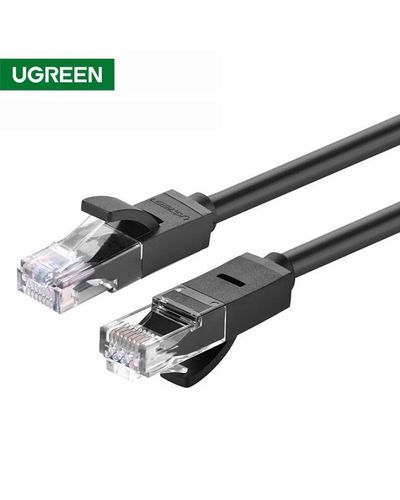 ქსელის კაბელი UGREEN NW102 (20160) Cat6 Patch Cord UTP Lan Cable 2m (Black)  - Primestore.ge