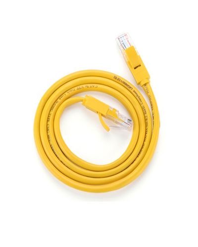UTP LAN კაბელი UGREEN NW103 (11233) Cat5e Patch Cord UTP Lan Cable 5m (Yellow) , 2 image - Primestore.ge