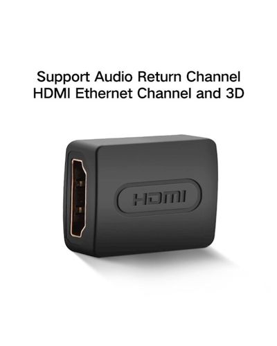 ადაპტერი UGREEN 20107 HDMI Female to Female Adapter (Black) , 7 image - Primestore.ge