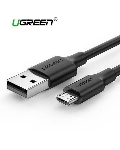 USB კაბელი UGREEN US289 (60137) 1.5m usb 2.0 male to micro usb data cable black  - Primestore.ge