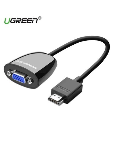 Adapter UGREEN MM105 (40253) HDMI to VGA converter without Audio Black
