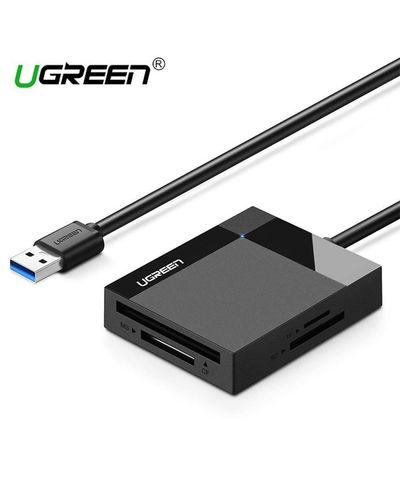 ბარათის წამკითხველი UGREEN CR125 (30333) USB 3.0 All-in-One Card Reader 0.5M  - Primestore.ge