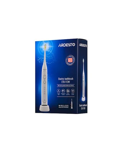 კბილის ელექტრო ჯაგრისი Ardesto Electric Tooth Brush ETB-113W white , 4 image - Primestore.ge
