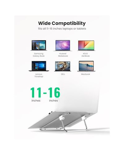 ნოუთბუქის სადგამი UGREEN Desktop Laptop Stand (Silver) , 5 image - Primestore.ge